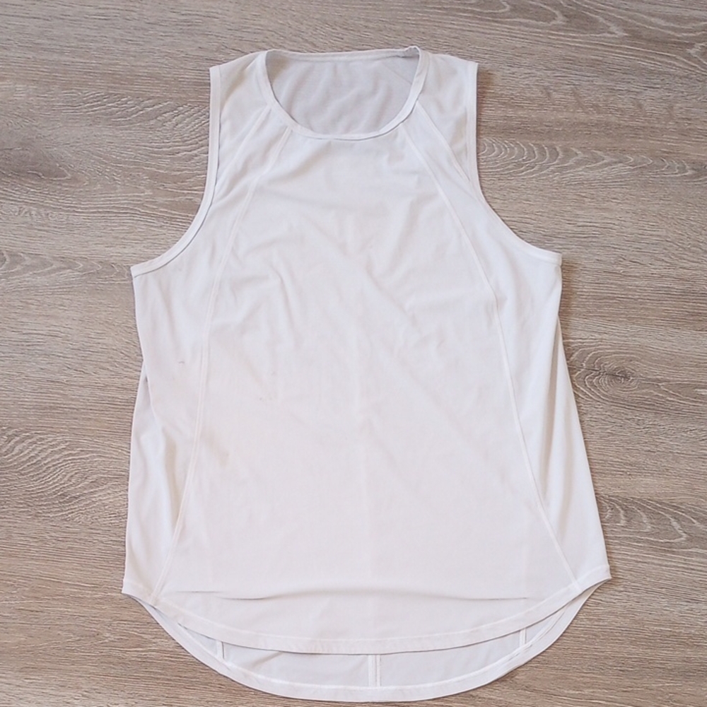 Lululemon Athletica White Tank Top